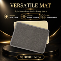 Tissu de lin pour tapis domestiques, matière première multi-usages personnalisable OEM/ODM pour la fabrication de tapis d'intérieur