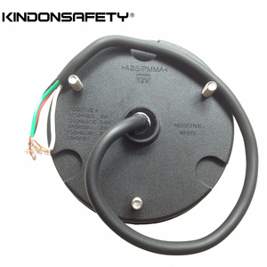 Emark E4 Approved 122mm 4.8inch Round Stop Tail Direction Indicator <strong>Light</strong> with Retro Reflector No Chromed <strong>Ring</strong> - Product Image 2