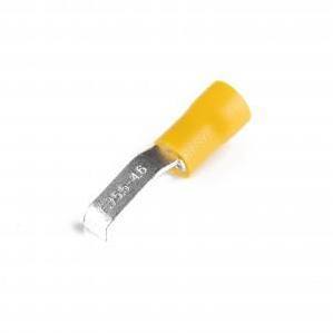 LBD <span class=keywords><strong>LBV</strong></span> Terminal de hoja con labio aislado de doble crimpado LBD Pasadores de cobre Lugs Extremo del cable Aguja estañada Vinilo Pre - Product Image 3