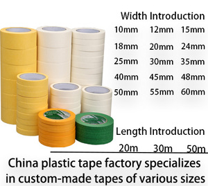 Nastro Adesivo <span class=keywords><strong>per</strong></span> Mascheratura <span class=keywords><strong>Auto</strong></span> 2025, Vendita Calda, Rotolo da 1 Pollice 50m, Nastro <span class=keywords><strong>per</strong></span> Verniciatura <span class=keywords><strong>Auto</strong></span>, Rotolo Jumbo 50mm - Product Image 2