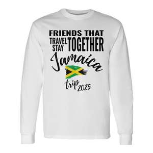 T-shirt à manches longues Friends That Travel Together Jamaïca Trip 2025 - Product Image 1