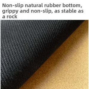 <span class=keywords><strong>Tapis</strong></span> <span class=keywords><strong>de</strong></span> yoga en liège en gros, faible MOQ, logo personnalisé, caoutchouc naturel, 5 mm d'épaisseur, 183 cm x 68 cm, imperméable, antidérapant, pour fitness et maison, avec sac <span class=keywords><strong>de</strong></span> transport - Product Image 5