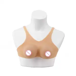  Fake Boobs False Breasts Round Silicone Self Adhesive Silicone  Breast Forms Pair Waterproof Prosthesis for Crossdressers Mastectomy  Transvestite (Color : Skin Tone, Size : Large) : Clothing, Shoes & Jewelry