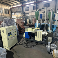 Machine de granulation de plastique PP à basse température / Granulateur de déchets plastiques PE/PP haute efficacité pour les usines de fabrication