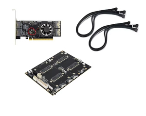 Placa Base de Computación de Doble Tarjeta V100 SXM2 Compatible con V100 16G/32G SXM con NVLink de Velocidad Completa de 300G - Product Image 5