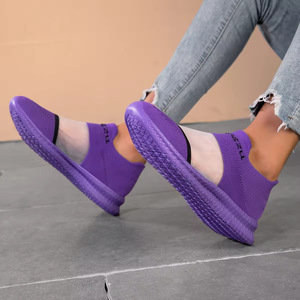 Nouvelles chaussures décontractées respirantes 2025 pour hommes et femmes, baskets confortables à semelles compensées lumineuses, style marche, pour l'été - Product Image 3