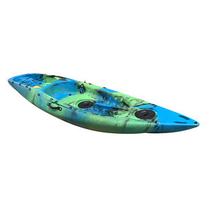 La Chine a fait <span class=keywords><strong>un</strong></span> <span class=keywords><strong>petit</strong></span> achat de <span class=keywords><strong>bateau</strong></span> en plastique de 10 pieds kayak de pêche pas cher 2020 siège unique - Product Image 2