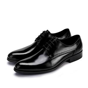 Chaussures habillées Oxford pour hommes en cuir véritable, fabriquées à la main, style italien, nouvelle collection de luxe, prix d'usine, par des designers de renom, 2026 - Product Image 4