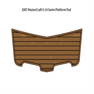 Plancher en teck EVA MasterCraft X-14 2007, très vendu, pour yacht, marine, design moderne en bois carré, installation facile par clic pour une utilisation en extérieur - Product Image 5