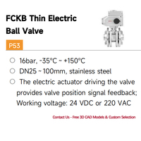 Válvula de Bola Eléctrica con Brida de Fabricante EAGLE, Tamaño Compacto y Delgado con Actuador Eléctrico, Brida de Cuello Soldado, 24 VCC 220 VCA