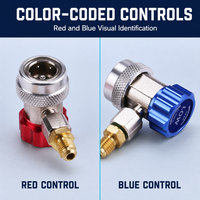 Kit d'outils pour raccords rapides et valves de climatisation automobile pour un service et une maintenance professionnels