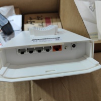 Puente Inalámbrico para Exteriores Fsas de 5.8GHz y 900Mbps, Sistema CPE Openwrt con POE de 12-18V para Transmisión Punto a Punto de Largo Alcance de 5KM