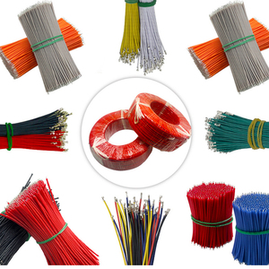 UL1007 26AWG <b>Black</b> Stripped and Tinned Wires Electric Wiring <b>Harness</b> - Product Image 6