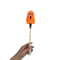 Bande lumineuse LED portable pour Halloween et Noël, motif dessin animé, en ABS, jouet lumineux décoratif, guirlande lumineuse pour fête