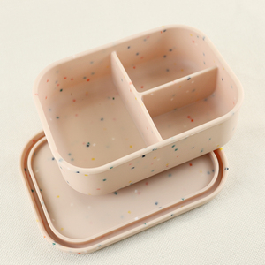 Food Grade Collapsible Lunch Box Foldable Silicone Food Storage Container With Lid Storage Boxes Eco-friendly