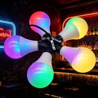 Lumière LED Pixel Globe DMX512 RGB programmable et adressable pour bar, boîte de nuit, discothèque, scène, divertissement, décoration, éclairage