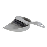 Ensemble balai et pelle écologiques avec manche en plastique et brosse à poussière pour le nettoyage des meubles