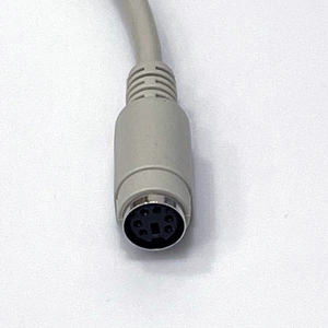 Cable de Extensión Divisor de Teclado y Ratón PS/2 de 6.0 Pulgadas, 28AWG, Conductores Chapados en Oro, Macho a Hembra, Trenzado de PVC Beige, CE, para Computadora - Product Image 4