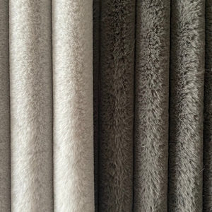 Bán Sỉ Lông Thỏ Giả Vải Teddy Lông Tổng Hợp Với Kim Vẽ Cho Hàng Dệt May Gia Đình - Product Image 4