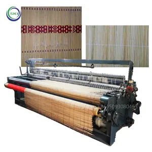 Máquina de tecelagem de palha de bambu, pequena elétrica, barata, máquina de tecelagem