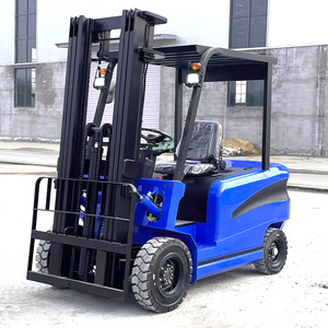 Портативный электрический вилочный погрузчик 2.5 тонны, 3 тонны, 3.5 тонны, 4 тонны, высота подъема 3м, 4м, 5м, 6м - Product Image 1