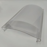 Meilleures ventes, abat-jour en polycarbonate moderne, personnalisable, diffuseur de lumière LED en plastique pour usage intérieur