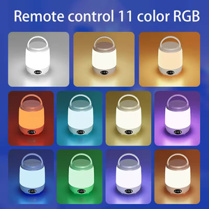 Led bảng đèn <span class=keywords><strong>USB</strong></span> sạc cắm trại ánh sáng bảy màu Nhiệt độ điều khiển từ xa đèn cạnh giường ngủ ánh sáng ban đêm - Product Image 5