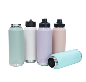 Bouteille d'eau isotherme Topnovo 2025 à double paroi sous vide 32oz pour le sport, avec différents couvercles, vente en gros, personnalisable - Product Image 3