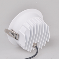 Plafonnier LED encastré étanche anti-éblouissement, résistant à l'humidité IP65, spot pour salle de bain