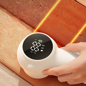 Removedor de pelusas eléctrico con pantalla digital, tres velocidades para ropa de lana, recargable, 7-10 horas de duración, cuchilla de acero inoxidable - Product Image 3