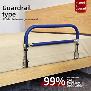 Garde-corps <span class=keywords><strong>auxiliaire</strong></span> <span class=keywords><strong>de</strong></span> lit pliant léger soins à domicile barrière <span class=keywords><strong>de</strong></span> sécurité des patients fournitures <span class=keywords><strong>de</strong></span> traitement <span class=keywords><strong>de</strong></span> réadaptation d'occasion - Product Image 2