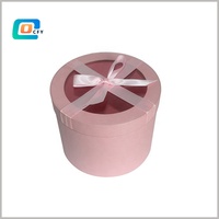 Scatola di imballaggio del cilindro del regalo del fiore di fantasia del tubo di carta rotondo ecologico ecologico della fabbrica OEM per l'imballaggio dei fiori