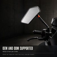 Rétroviseur de moto CNC universel à fixation sur guidon pour moto sportive et scooter