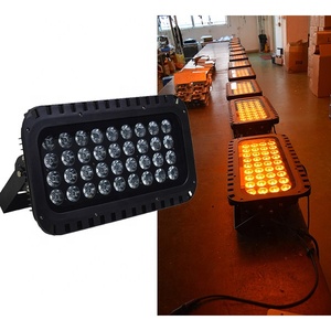 Guangzhou 36 pz X 18w RGBWAUV 6 in1 impermeabile all'aperto DMX Led Flood Stage luce Base quadrata in alluminio - Product Image 1