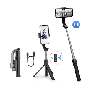 Ручной антивибрационный беспроводной Смартфон Vlogging Selfie Stick штатив-подставка держатель для мобильного телефона стабилизатор для Iphone - Product Image 1