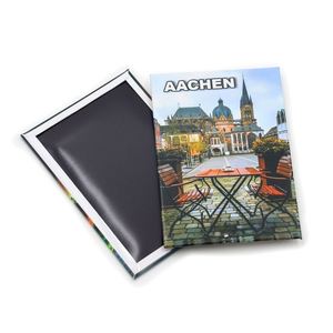 Factory Direct Custom Printing Refrigerator Tourist Scenery Photo Souvenir Customized Tin <b>Fridge</b> Magnets - Product Image 4