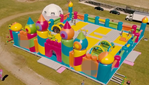 <span class=keywords><strong>Parc</strong></span> d'attractions gonflable géant pour l'été, nouveauté 2019 - Product Image 3