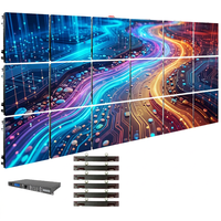 Mur vidéo LED intérieur couleur HD P2.6 P2.97 P3.91, écran LED de location pour événements scéniques