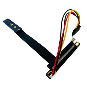 كابل محول رسومات <span class=keywords><strong>M</strong></span>.2 NVMe PCIE X16 3.0 Gen3 بسرعة 32 جيجابت في الثانية، وصلة ITX عكسية لوحدة معالجة الرسومات على اللوحة الرئيسية، موسع M2 - Product Image 4