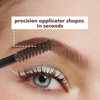 Teinture pour sourcils, maquillage à séchage rapide, fibres 3D, longue tenue, imperméable, gel teinté pour sourcils, marque privée