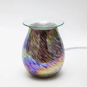 Aroma Electric Wax Melt Warmer Art Glass Oil Warmer