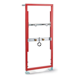 Soporte de pared para lavabo de 134 cm de longitud con kit de montaje para instalación en baño - Product Image 1