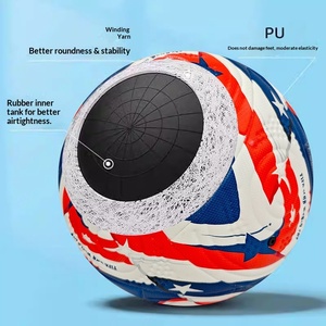 ลูกฟุต<span class=keywords><strong>บอล</strong></span>ทีมชาติสหรัฐอเมริกา แคนาดา เม็กซิโก ปี 2026 แบบเย็บติดด้วยความร้อน ขนาด 5 หนัง PU อย่างดี สำหรับเล่นในร่ม/กลางแจ้ง - Product Image 4