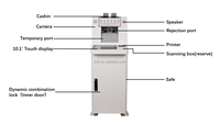 Machine de dépôt en espèces en libre-service CDM-9000B Dépôt de billets de banque Comptage de billets mixte Stockage dynamique Produit Machine de dépôt en espèces