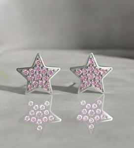 ทอง 14KT พลอยธรรมชาติ/ต่างหูแบบติดหู มรกต, ทองคำ, ทับทิม, ไพลิน - Product Image 3