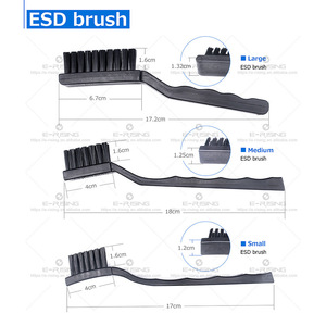 Brosses antistatiques, brosses à poils rigides, brosses à manivelle, brosses de nettoyage pour cartes de circuits imprimés, brosses pour cartes de circuits imprimés - Product Image 5