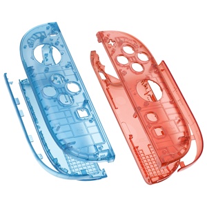 EXtremeRate Clear Blue & Orange DIY Replacement Joycon Shells for <b>Nintendo</b> Switch 2 - Product Image 1