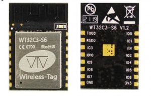 WT32C3-S6 4MB WIFI BLE MCU โมดูลคอมโบไวไฟพร้อม ESP32-C3 IC ใช้งานร่วมกับ ESP-12S ESP-C3-12S ESP-C3-13 - Product Image 2