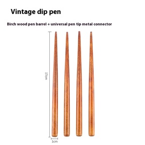 OEM ODM Ensemble porte-stylo en bois pour <span class=keywords><strong>calligraphie</strong></span>, plumes remplaçables pour l'écriture, utilisation par les étudiants, arabe, gothique, italien, anglais - Product Image 6