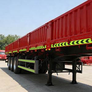 Semirremolque de Acero de Alta Calidad con 2/3/4 Ejes y Paredes Laterales Fijas, Económico en Venta - Product Image 4
